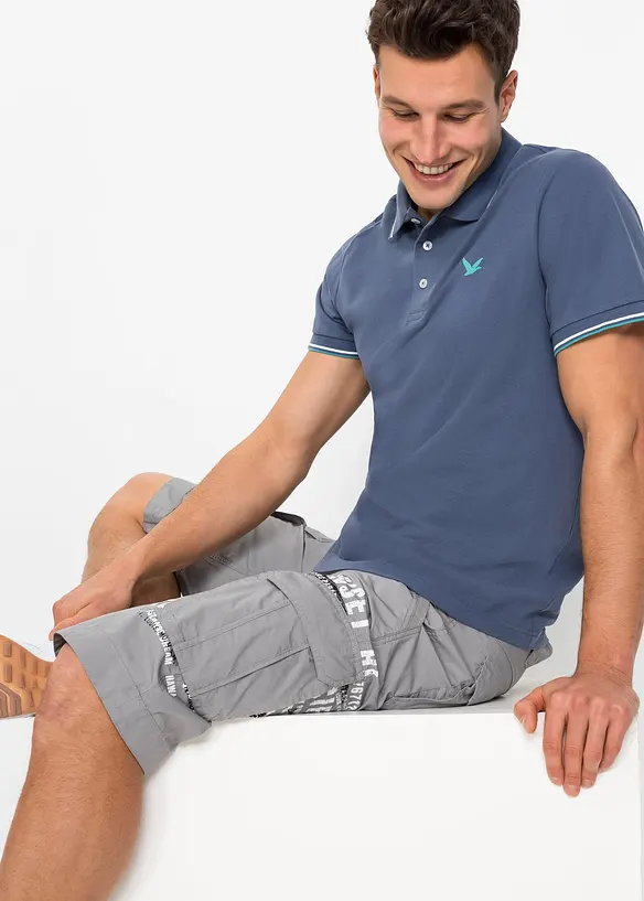 Piqué-Poloshirt aus reiner Bio-Baumwolle, bonprix