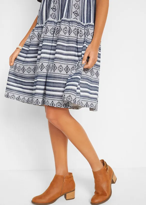 Robe en jersey de viscose mélangée, bonprix