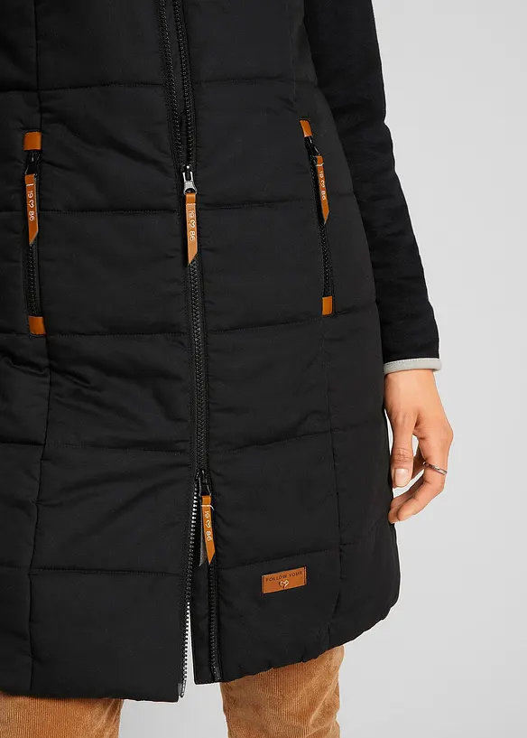 Longweste mit Stehkragen, bonprix