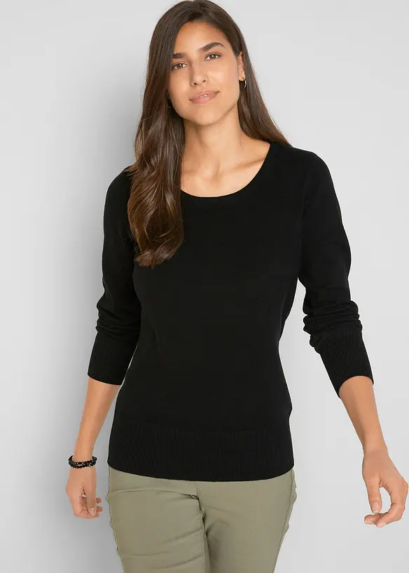 Pull en fine maille, bonprix