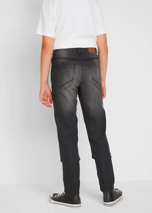 Jungen Jeans mit cooler Waschung, Slim Fit, John Baner JEANSWEAR