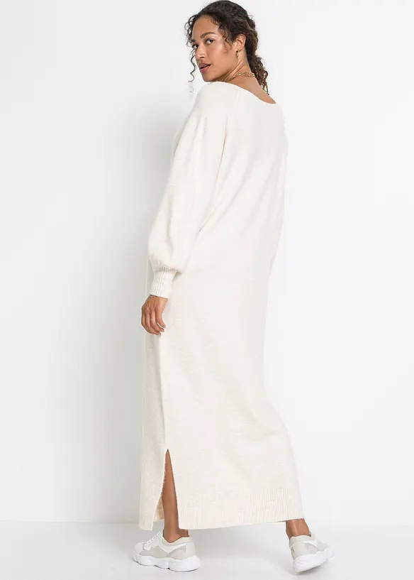 Oversized Strickkleid in Midilänge, bonprix
