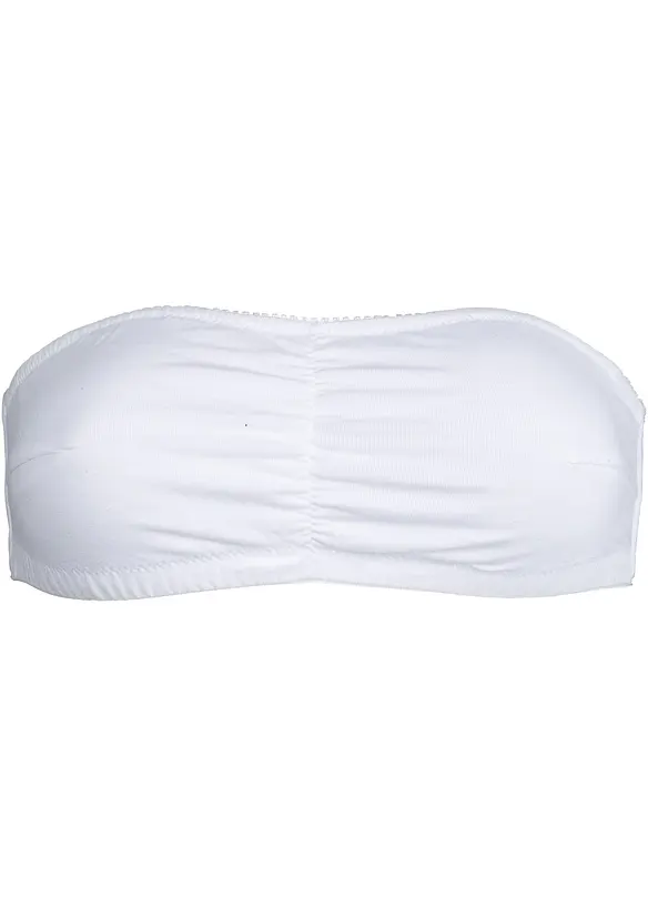 Lot de 2 soutiens-gorge bandeau coton, bonprix