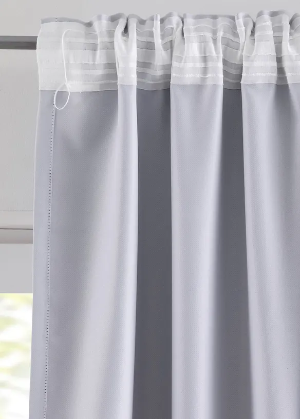 Verdunkelungsvorhang im Farbverlauf Design (1er Pack), bonprix