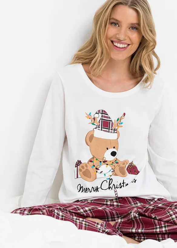 Pyjama 100% coton, bonprix