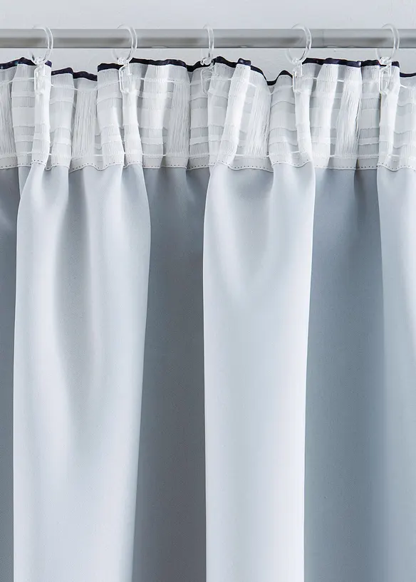 Verdunkelungsvorhang mit Nachthimmel Motiv und recyceltem Polyester (1er Pack), bonprix