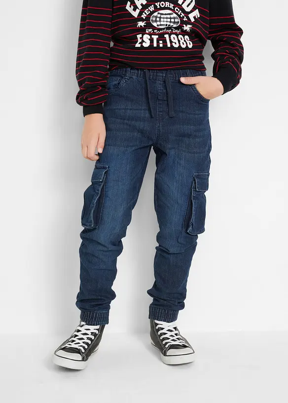 Slim Fit Stretch-Schlupfjeans, bonprix