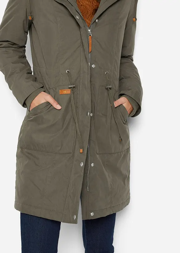 Parka, gefüttert, bonprix