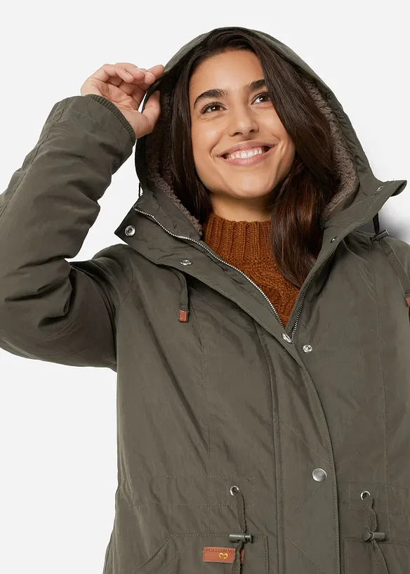 Parka, gefüttert, bonprix