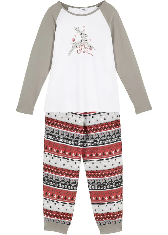 Pyjama coton enfant (ens. 2 pces.), bonprix