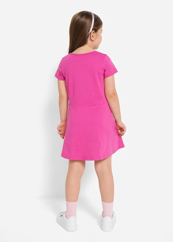 Lot de 2 robes en jersey 100% coton, bonprix