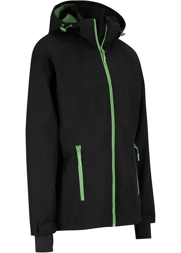 Wasserdichte Funktions-Jacke mit reflektierenden Details, bonprix