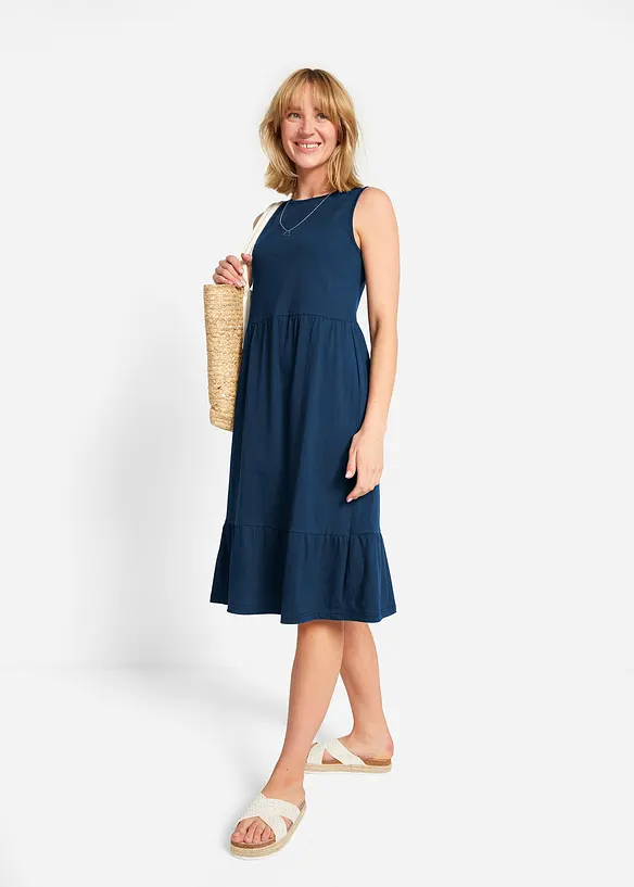 Robe en jersey 100% coton, bonprix
