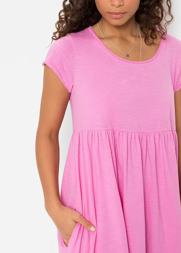 Shirtkleid aus Bio-Baumwolle, bonprix