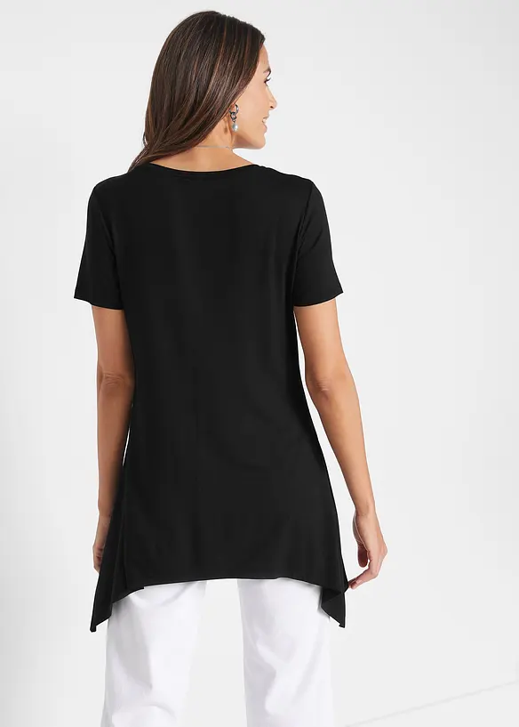 Zipfelshirt mit Foliendruck, bonprix