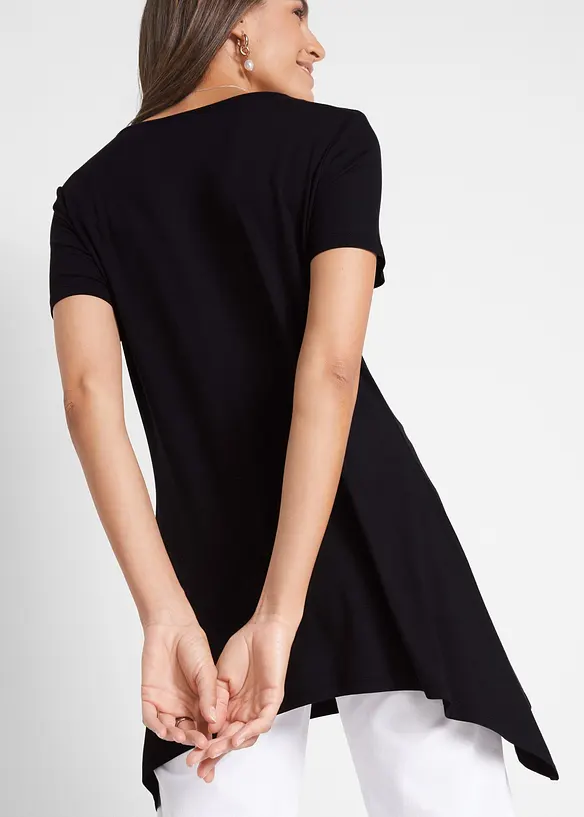 Zipfelshirt mit Foliendruck, bonprix
