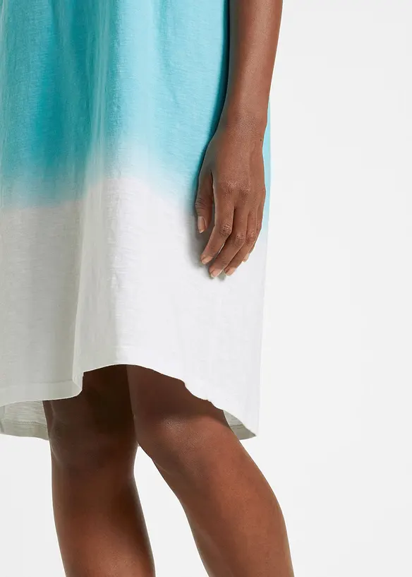 Robe T-shirt à effet ombré, bonprix