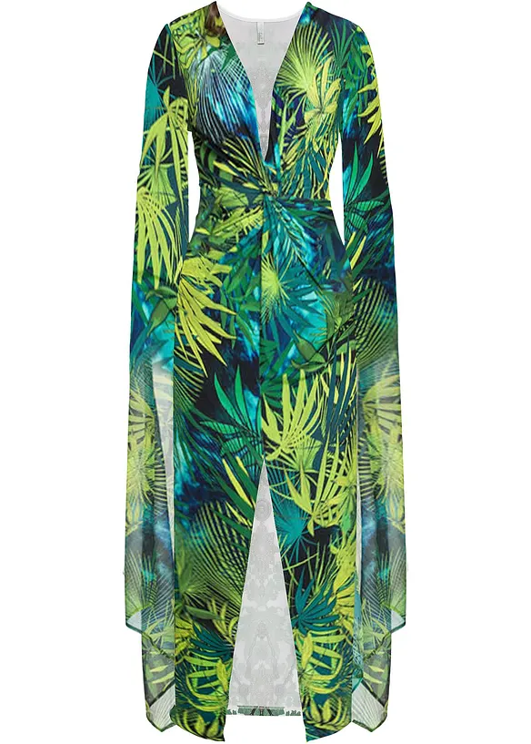Robe en jersey avec fente, bonprix