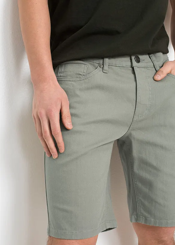 Stretch-Bermuda, Regular Fit (2er Pack), bonprix