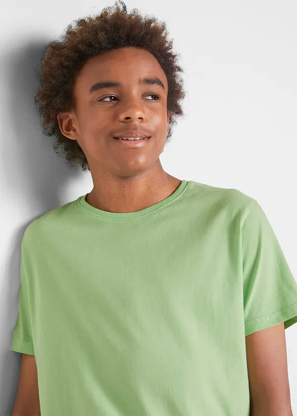 Lot de 3 T-shirts 100% coton, bonprix