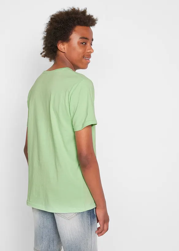 Lot de 3 T-shirts 100% coton, bonprix