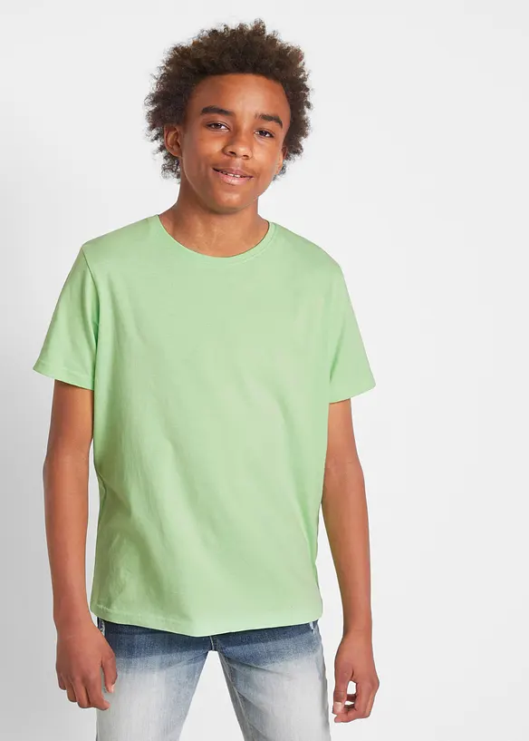 Lot de 3 T-shirts 100% coton, bonprix