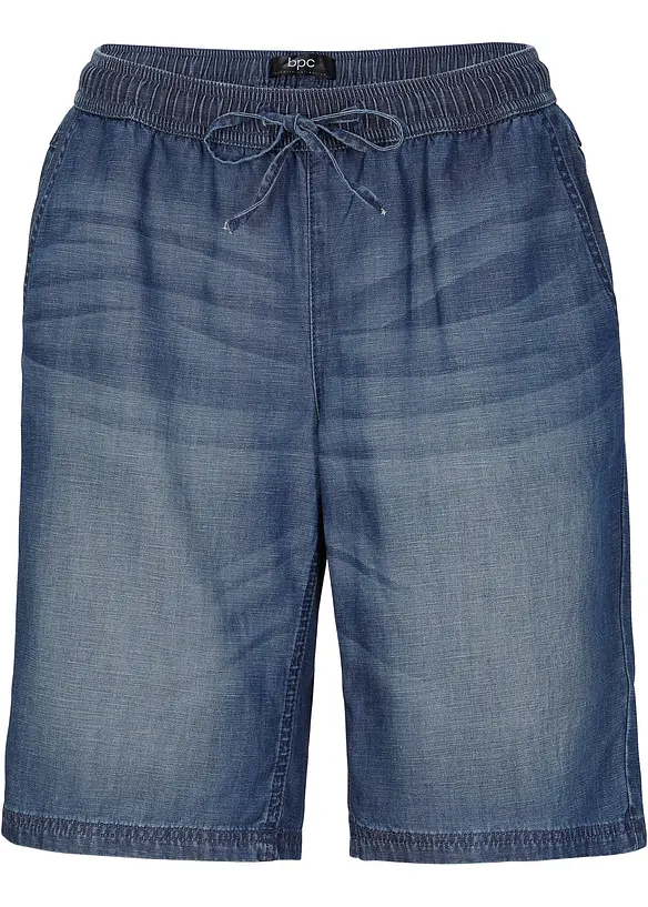 Leichte Denim-Hose mit Leinen, bonprix