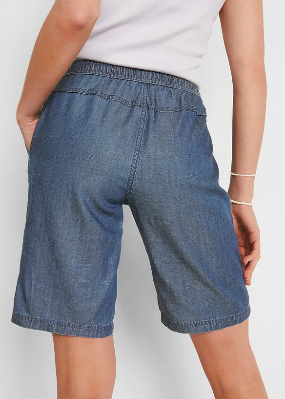 Leichte Denim-Hose mit Leinen, bonprix