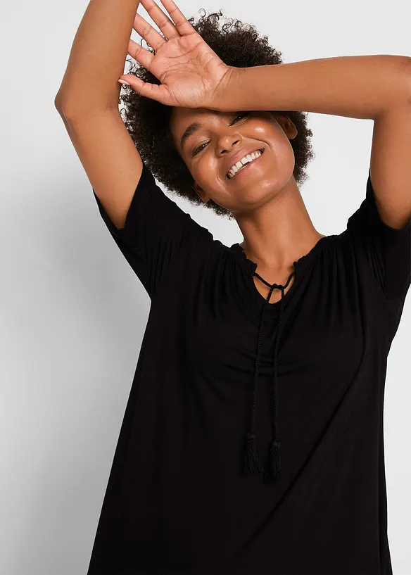Longshirt aus Viskose-Mix, bonprix