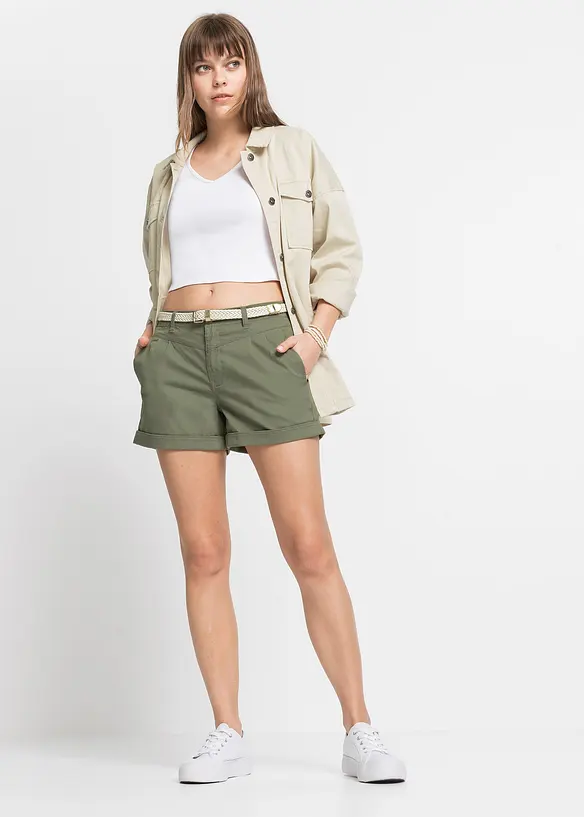 Short en coton, bonprix