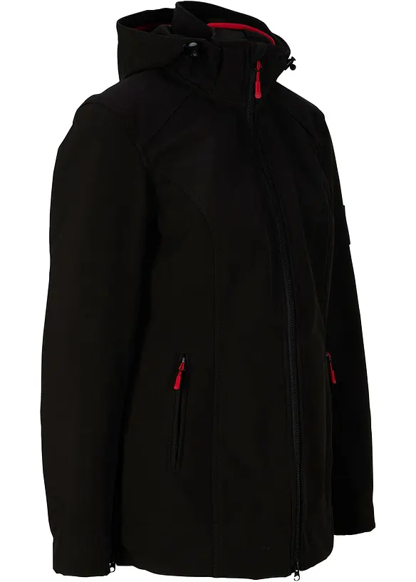 Veste softshell extensible, imperm&eacute;able, bonprix