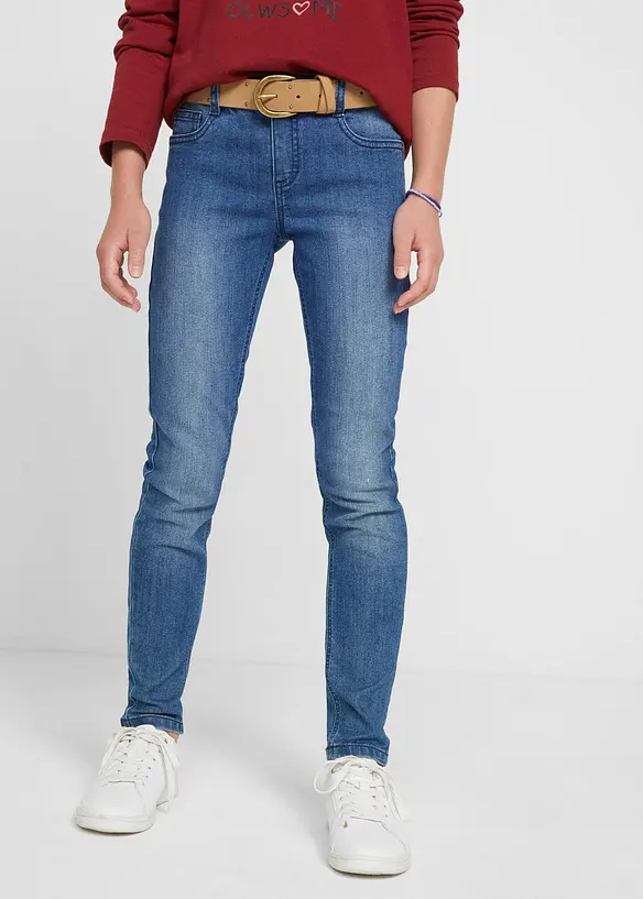 Jean skinny taille mi-haute, bonprix