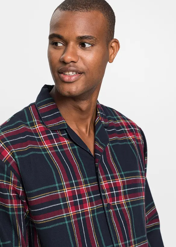 Pyjama boutonné en flanelle douce, bonprix