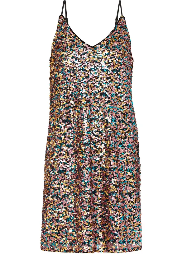 Robe en paillettes, RAINBOW