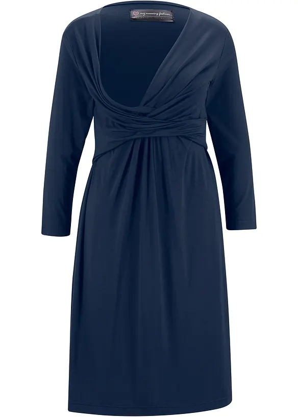 2-in-1 Umstands- und Stillkleid aus Viskose-Stretch, bonprix