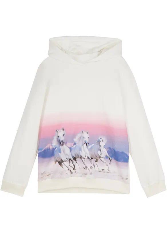 Sweat-shirt à capuche, bonprix