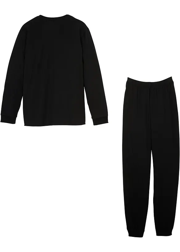 Pyjama aus reiner Bio-Baumwolle (2-tlg. Set), bonprix