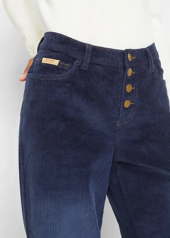Cordhose aus Baumwolle mit Stretch, bonprix