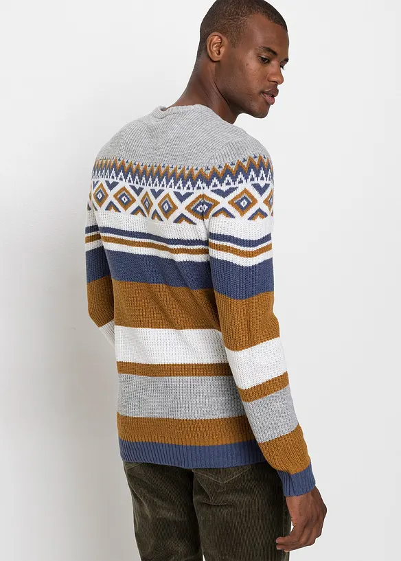 Norweger-Pullover, bonprix
