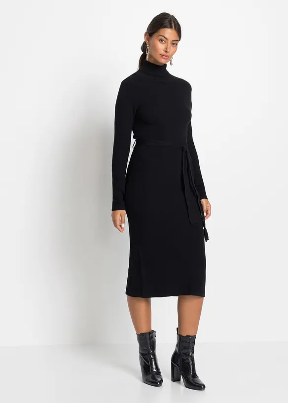 Robe en maille, bonprix