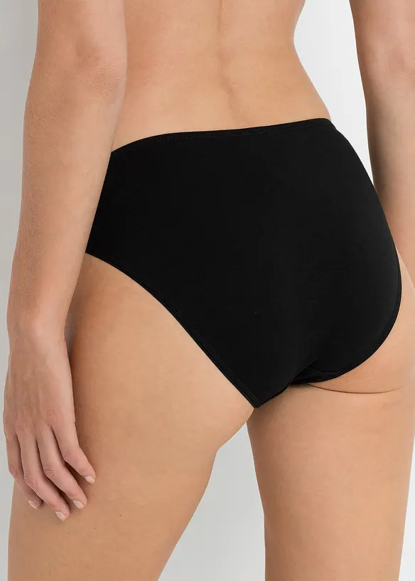 Lot de 4 slips à dentelle, bonprix