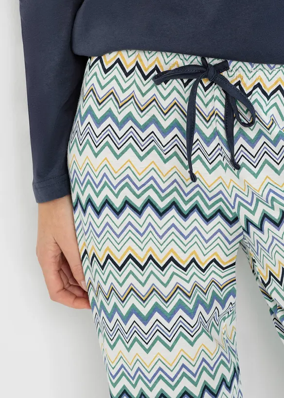 Pyjama aus reiner Baumwolle, bonprix