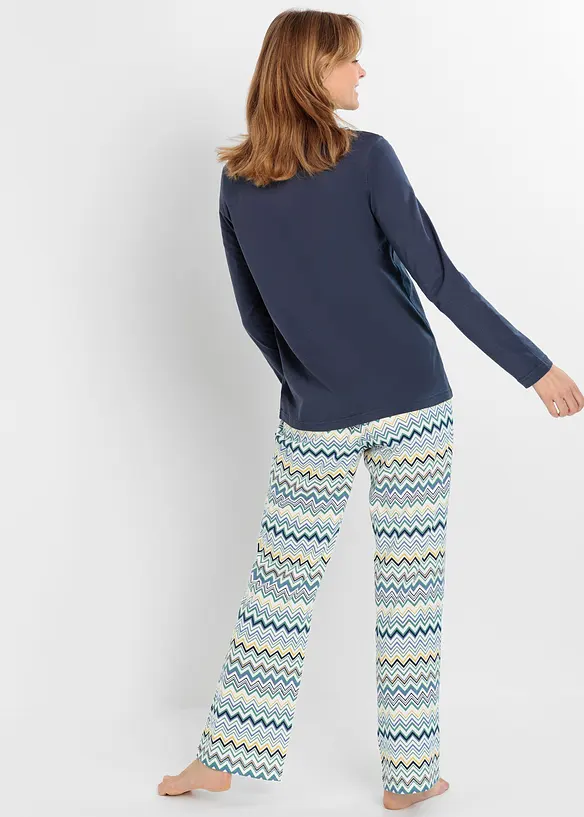 Pyjama aus reiner Baumwolle, bonprix