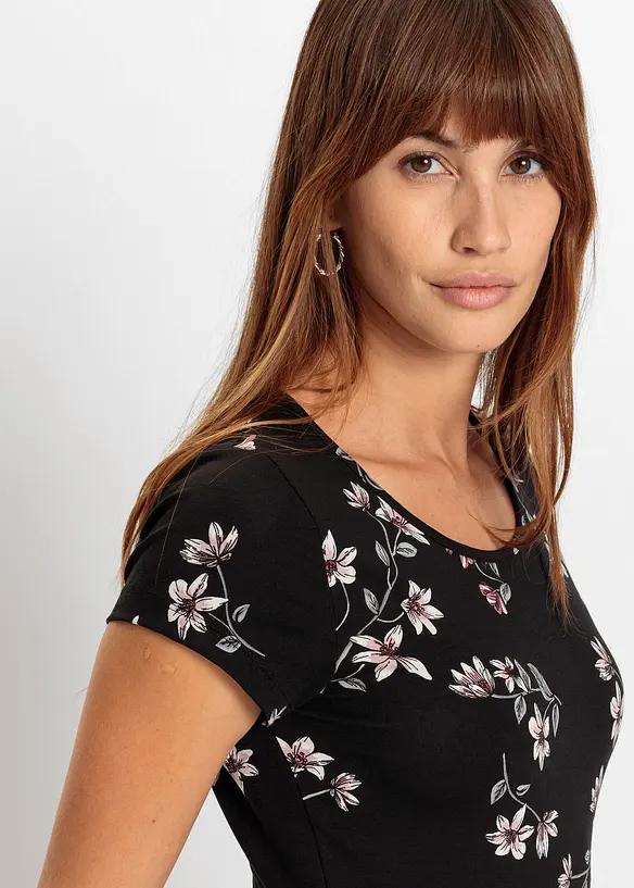 Robe en jersey viscose extensible, bonprix