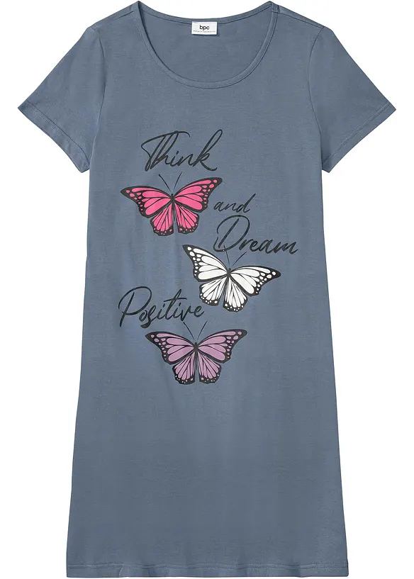 Chemise de nuit 100% coton, bonprix