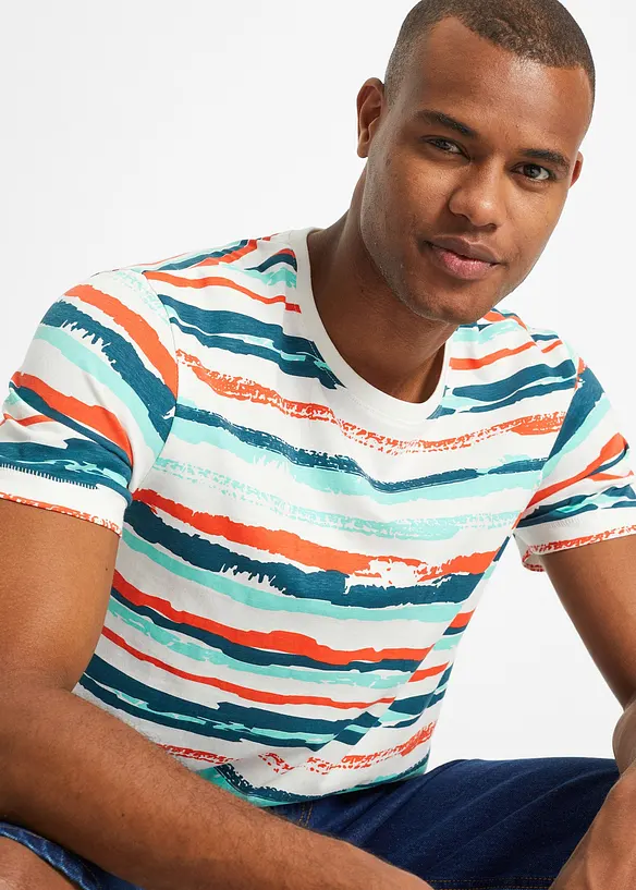 T-shirt en coton, bonprix