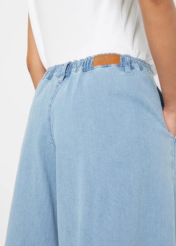 Wide-Leg-Jeans, Hosenrock, bonprix
