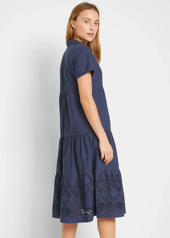 Robe avec broderies anglaises, bonprix