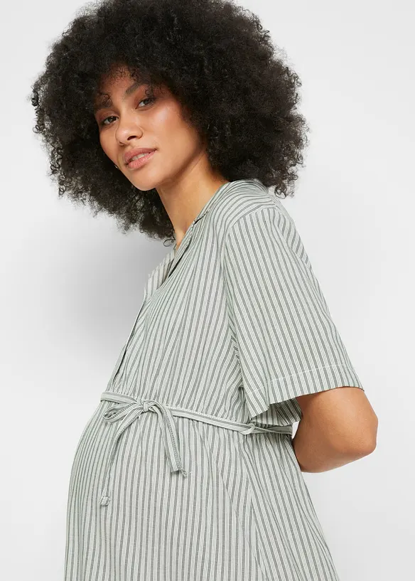 Robe-chemise de grossesse et d&rsquo;allaitement en viscose fluide, bonprix