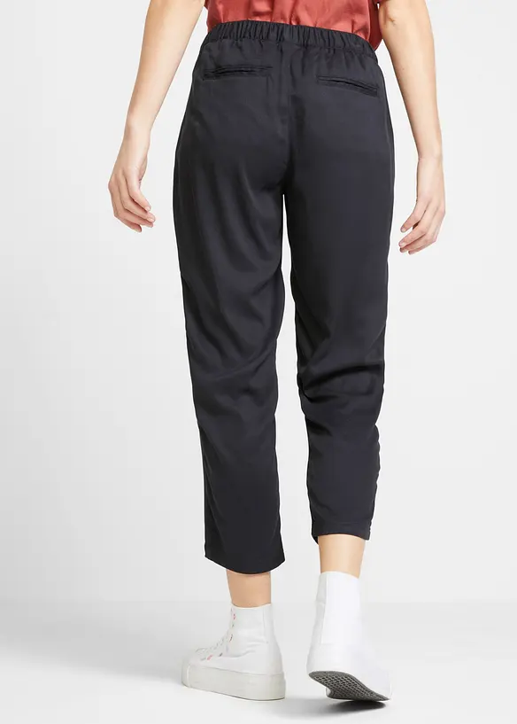 Pantalon jogger en viscose douce, bonprix